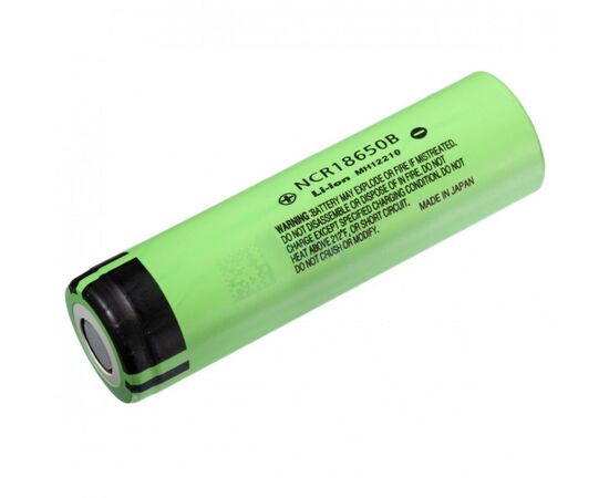 Аккумулятор 18650 3400mAh (FlatTop) * 1 Panasonic (NCR18650B / 00422)