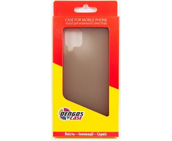 Чехол для моб. телефона Dengos Matt Samsung Galaxy A12 (A125), red (DG-TPU-MATT-64), изображение 4 Чехол для моб. телефона Dengos Matt Samsung Galaxy A12 (A125), red (DG-TPU-MATT-64), изображение 4