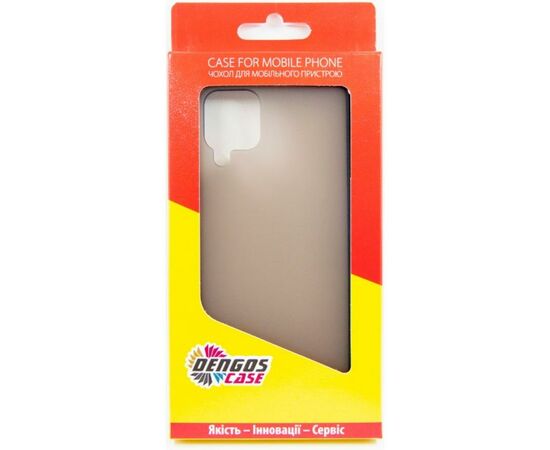 Чехол для моб. телефона Dengos Matt Samsung Galaxy A12 (A125), black (DG-TPU-MATT-62), изображение 4