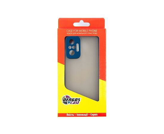 Чехол для моб. телефона Dengos Matte Xiaomi Redmi Note 10 Pro (blue) (DG-TPU-MATT-78), изображение 2 Чехол для моб. телефона Dengos Matte Xiaomi Redmi Note 10 Pro (blue) (DG-TPU-MATT-78), изображение 2