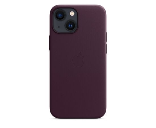 Чехол для моб. телефона Apple iPhone 13 mini Leather Case with MagSafe - Dark Cherry, Mode (MM0G3ZE/A), изображение 2