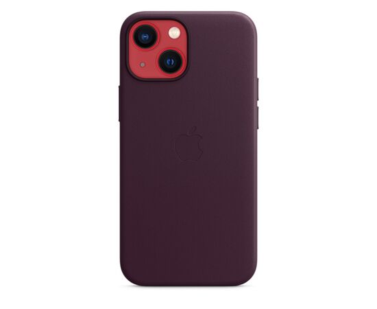 Чехол для моб. телефона Apple iPhone 13 mini Leather Case with MagSafe - Dark Cherry, Mode (MM0G3ZE/A), изображение 5