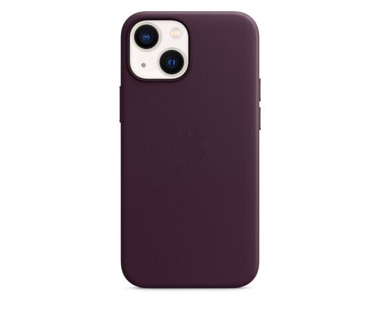 Чохол до моб. телефона Apple iPhone 13 mini Leather Case with MagSafe - Dark Cherry, Mode (MM0G3ZE/A)