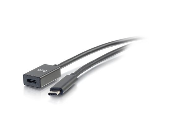 Дата кабель USB-C M to USB-C F 0.9m USB3.1 G2 C2G (CG88658), зображення 2 Дата кабель USB-C M to USB-C F 0.9m USB3.1 G2 C2G (CG88658), зображення 2