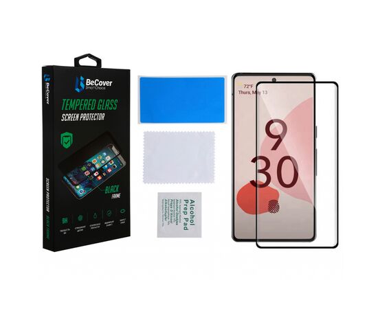 Стекло защитное BeCover Google Pixel 6 Black (707138), изображение 2 Стекло защитное BeCover Google Pixel 6 Black (707138), изображение 2