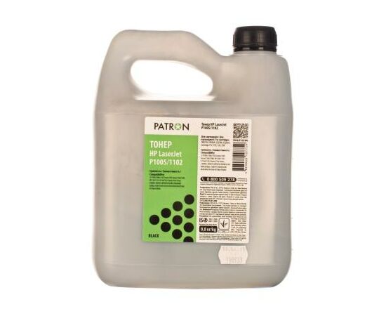 Тонер HP LJ P1005/1006/1102 (CB435) Patron (PN-HLJP1102-800), изображение 2 Тонер HP LJ P1005/1006/1102 (CB435) Patron (PN-HLJP1102-800), изображение 2