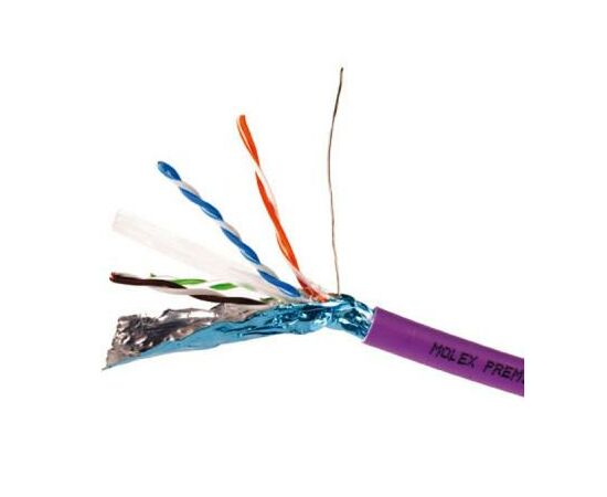 Кабель мережевий FTP кат.6, LSZH Molex (CAA-00251) Кабель мережевий FTP кат.6, LSZH Molex (CAA-00251)