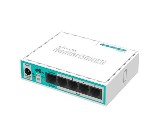 Маршрутизатор Mikrotik hEX lite (RB750r2)