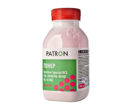 Тонер Brother HL-3040/4040/4140 BCS MAGENTA 100г Patron (PN-BCS-M-100), изображение 2 Тонер Brother HL-3040/4040/4140 BCS MAGENTA 100г Patron (PN-BCS-M-100), изображение 2