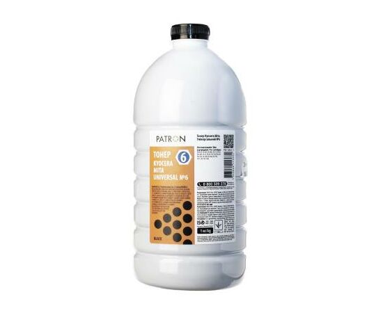 Тонер Kyocera MITA Universal №6 1кг Patron (PN-KU6-1)