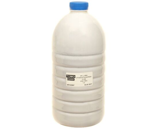 Тонер HP LJ PRO CP1025/CP1215/CP5525, 1kg CYAN Chemical Tomoegawa (CGK-02C-1)