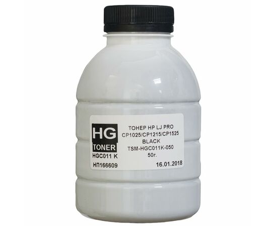 Тонер HP CLJ CP1025/1215/1525 50г BLACK HG (TSM-HGC011K-050)