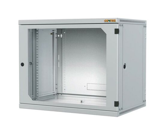 Шкаф настенный Conteg 15U 600x600 removable side panels RAL7035 (RUN-15-60/60-TH)