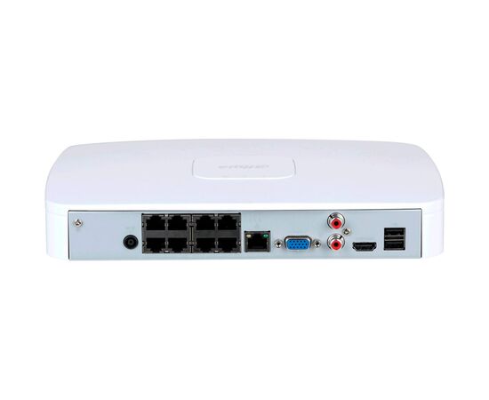Регистратор для видеонаблюдения Dahua NVR2108-8P-I, изображение 3 Регистратор для видеонаблюдения Dahua NVR2108-8P-I, изображение 3