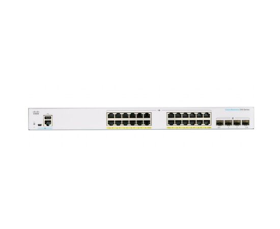 Коммутатор сетевой Cisco CBS350-24FP-4G-EU, изображение 2 Коммутатор сетевой Cisco CBS350-24FP-4G-EU, изображение 2