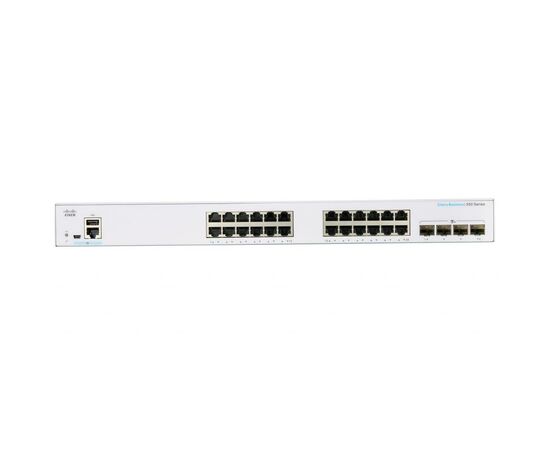 Коммутатор сетевой Cisco CBS350-24T-4X-EU, изображение 2 Коммутатор сетевой Cisco CBS350-24T-4X-EU, изображение 2