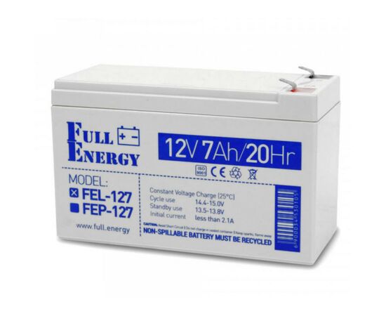 Батарея до ДБЖ Full Energy 12В 7Ач (FEL-127)