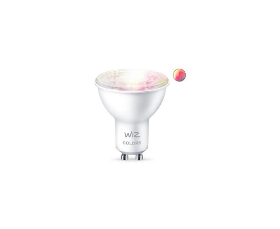 Умная лампочка WiZ GU10 4,7W(50W 400Lm) 2200-6500K RGB Wi-Fi (929002448402), изображение 2 Умная лампочка WiZ GU10 4,7W(50W 400Lm) 2200-6500K RGB Wi-Fi (929002448402), изображение 2
