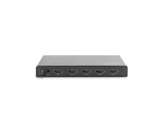 Сплиттер Digitus HDMI (INx1 - OUTx4), 4K, black (DS-45325), изображение 4 Сплиттер Digitus HDMI (INx1 - OUTx4), 4K, black (DS-45325), изображение 4