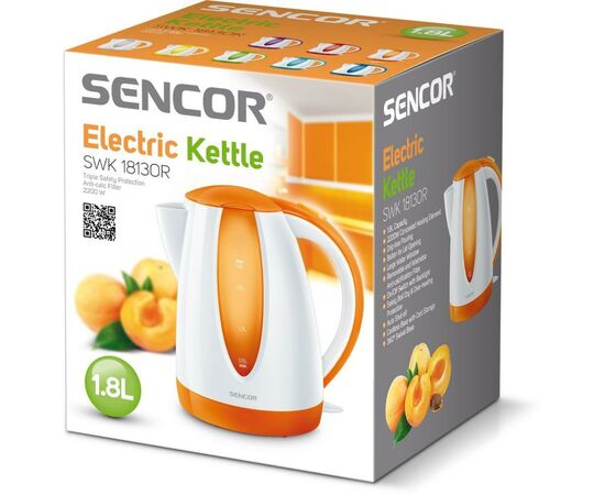 Електрочайник Sencor SWK 1813 OR (SWK1813OR), зображення 2