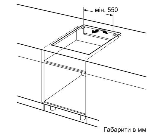 Варочная поверхность Bosch PUF612FC5E, изображение 8 Варочная поверхность Bosch PUF612FC5E, изображение 8