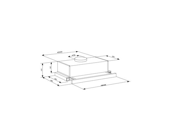 Вытяжка кухонная Eleyus LOTUS 1000 60 WH, изображение 10 Вытяжка кухонная Eleyus LOTUS 1000 60 WH, изображение 10
