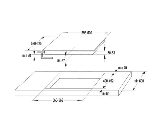 Варочная поверхность Gorenje CT43SC, изображение 7 Варочная поверхность Gorenje CT43SC, изображение 7