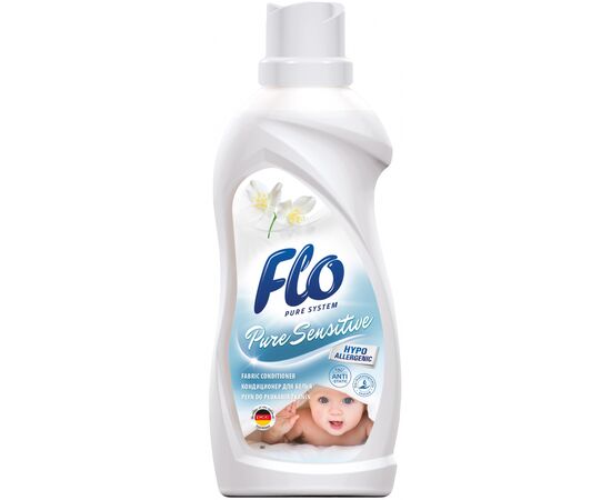 Кондиціонер для білизни Flo Pure Sensitive 1 л (5900948240993)