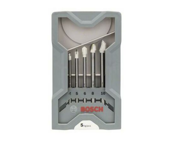 Сверло Bosch X-Pro 5 Expertceramic, 5шт. 4-10мм., набiр для плитки (2.608.587.169), изображение 2 Сверло Bosch X-Pro 5 Expertceramic, 5шт. 4-10мм., набiр для плитки (2.608.587.169), изображение 2
