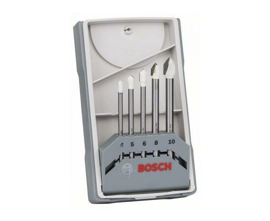 Свердло Bosch X-Pro 5 Expertceramic, 5шт. 4-10мм., набiр для плитки (2.608.587.169)