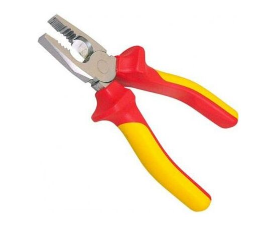 Плоскогубцы Stanley MaxSteel VDE 1000V электрика, L=150мм. (0-84-000), изображение 2 Плоскогубцы Stanley MaxSteel VDE 1000V электрика, L=150мм. (0-84-000), изображение 2