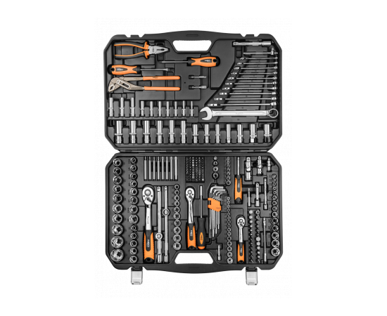 Набор инструментов Neo Tools 233 шт., 1/2", 3/8", 1/4" (08-681)