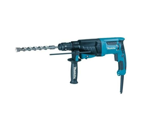 Перфоратор Makita HR2630T, SDS-Plus 26мм со сменным патроном, 800Вт, 2,4Дж (HR2630T), изображение 2 Перфоратор Makita HR2630T, SDS-Plus 26мм со сменным патроном, 800Вт, 2,4Дж (HR2630T), изображение 2