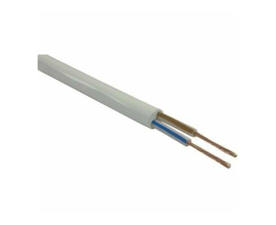 Кабель силовий ЗЗКМ 2х2.5 кв.мм гибкий, 100м (ПВС 2x2,5 ECG)