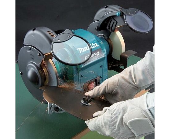 Точильный станок Makita GB 602 W (GB602W), изображение 2 Точильный станок Makita GB 602 W (GB602W), изображение 2