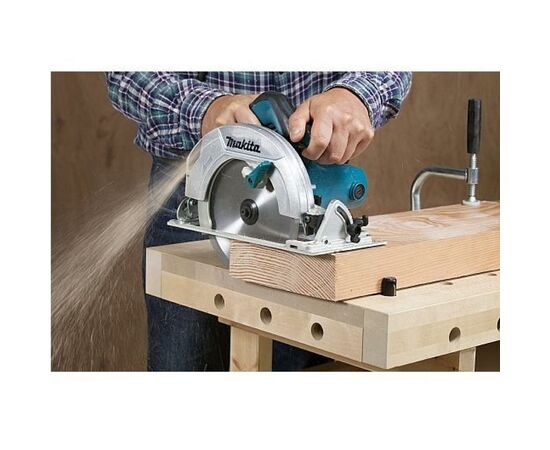 Дисковая пила Makita HS7601K, изображение 2 Дисковая пила Makita HS7601K, изображение 2