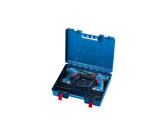Набір електроіструментів Bosch аккумуляторных GDX180-LI+GSR 180-LI (0.601.9G5.222), зображення 2 Набір електроіструментів Bosch аккумуляторных GDX180-LI+GSR 180-LI (0.601.9G5.222), зображення 2