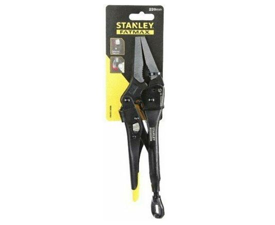 Клещи Stanley з фіксацієй (пинци) 220мм подовжені посилені FatMax (FMHT0-74888), изображение 3 Клещи Stanley з фіксацієй (пинци) 220мм подовжені посилені FatMax (FMHT0-74888), изображение 3