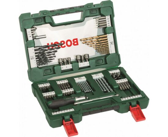 Набор сверл и бит Bosch насадок V-Line-91 (2.607.017.195), изображение 4 Набор сверл и бит Bosch насадок V-Line-91 (2.607.017.195), изображение 4