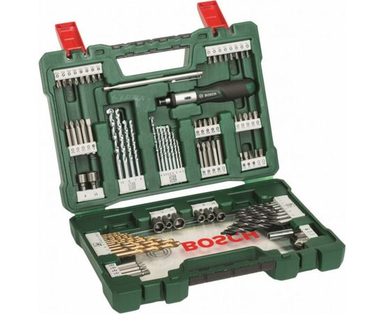 Набор сверл и бит Bosch насадок V-Line-91 (2.607.017.195), изображение 5 Набор сверл и бит Bosch насадок V-Line-91 (2.607.017.195), изображение 5