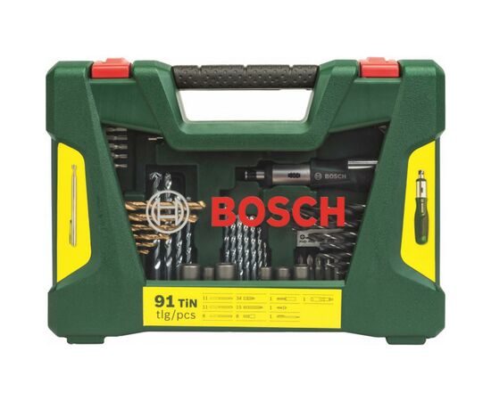 Набор сверл и бит Bosch насадок V-Line-91 (2.607.017.195)