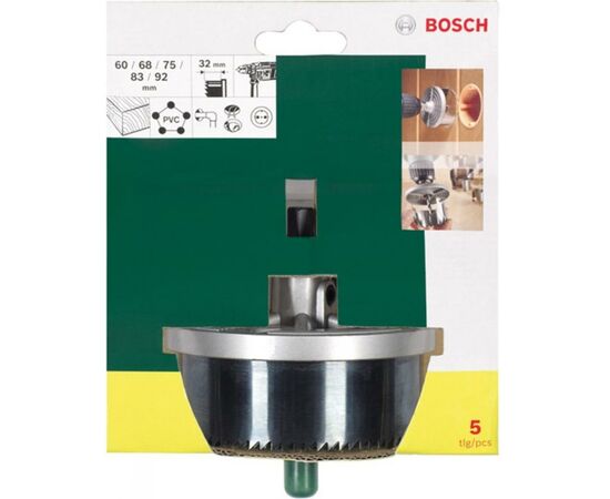 Коронка Bosch пильных венцов 5 шт (2.607.019.451), зображення 3 Коронка Bosch пильных венцов 5 шт (2.607.019.451), зображення 3