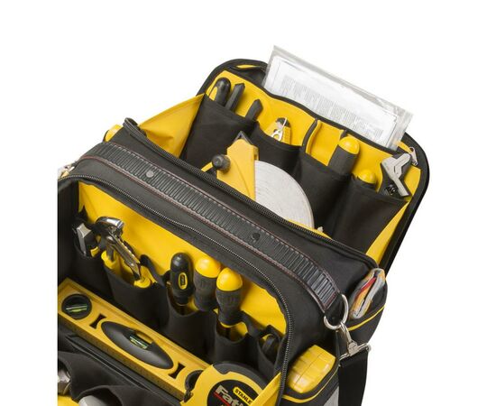 Сумка для инструмента Stanley FatMax двусторонняя 43см (FMST1-73607), изображение 5 Сумка для инструмента Stanley FatMax двусторонняя 43см (FMST1-73607), изображение 5
