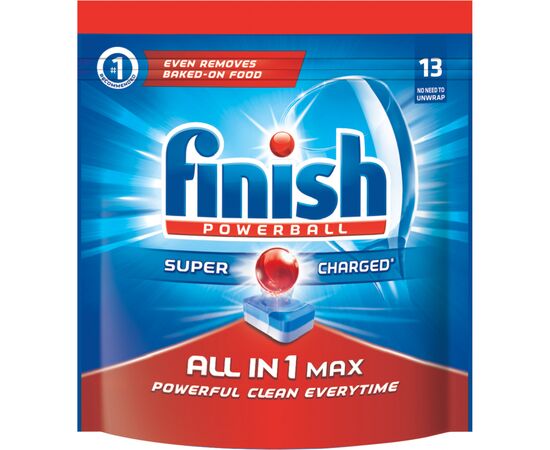 Таблетки для посудомоечных машин Finish All in 1 Max 13 шт. (5900627067057)