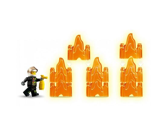Конструктор LEGO City Fire Пожарный спасательный вертолет 212 деталей (60281), изображение 8 Конструктор LEGO City Fire Пожарный спасательный вертолет 212 деталей (60281), изображение 8