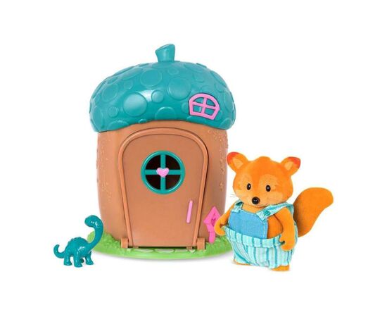 Игровой набор Li'l Woodzeez Домик c сюрпризом голубая крыша (WZ6613Z)