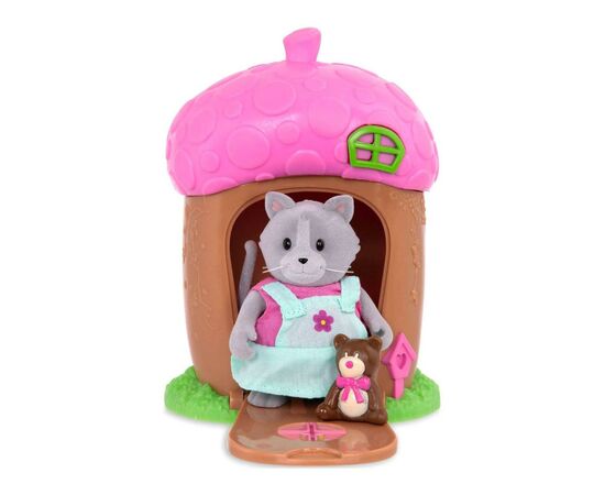Игровой набор Li'l Woodzeez Домик c сюрпризом розовый крышу (WZ6603Z), изображение 2 Игровой набор Li'l Woodzeez Домик c сюрпризом розовый крышу (WZ6603Z), изображение 2