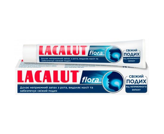 Зубная паста Lacalut flora 75 мл (4016369691588)