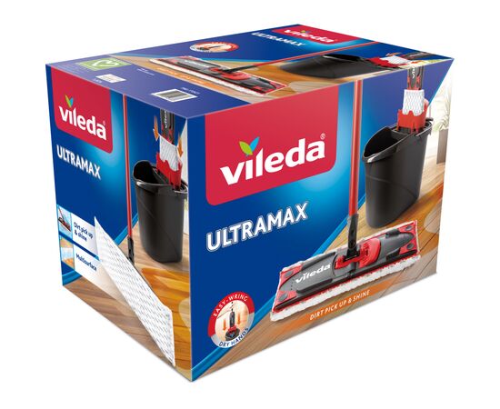 Комплект для уборки Vileda UltrаMax (4023103143890), изображение 2 Комплект для уборки Vileda UltrаMax (4023103143890), изображение 2