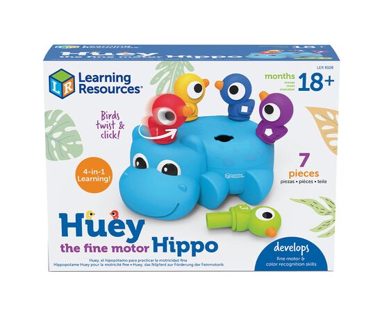 Игровой набор Learning Resources сортер Умный бегемот (LER9108)